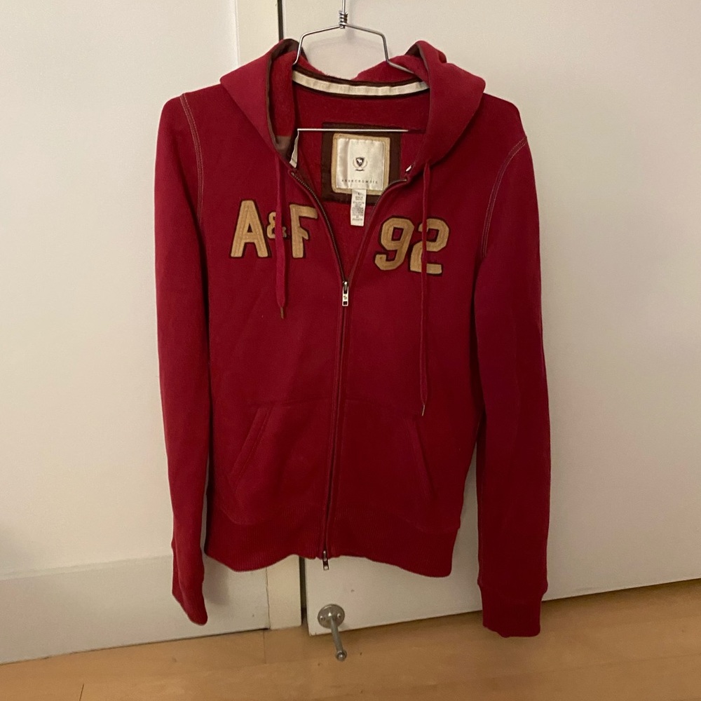 Abercrombie zip up sweatshirt